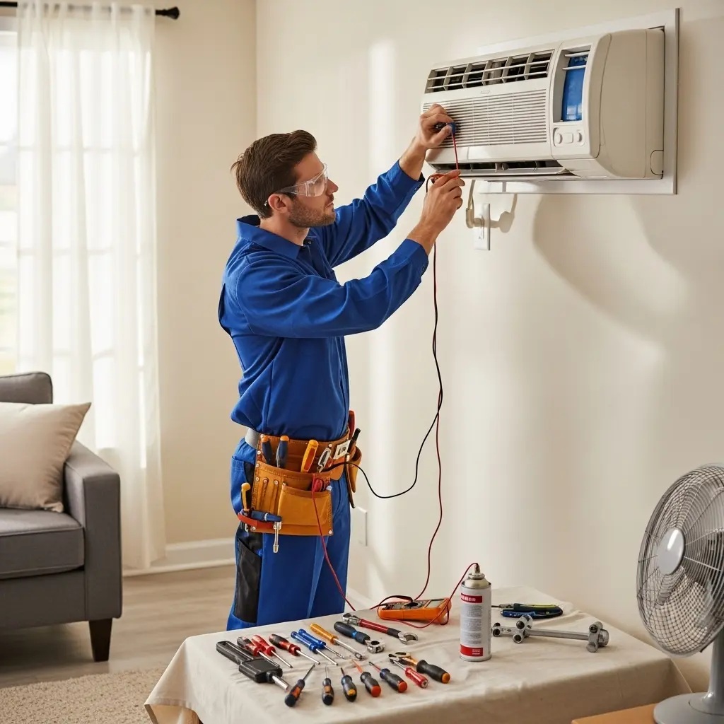 Şereflikoçhisar Silverline Silverline klima gaz dolumu ve bakım – Enerji verimliliği artırıldı. - Teknik servis örneği